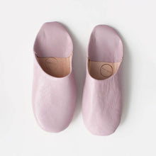  Moroccan Babouche Basic Slippers - Vintage Pink