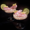 Rhinestone Shrimp Cocktail with Lemon Small Hair Claw Clip