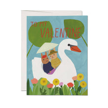  Swan Lake greeting card