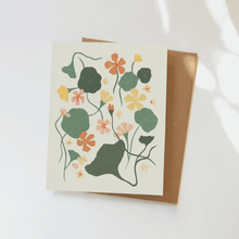  Nasturtiums Greeting Card