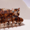 Calico Kitty Cat Hair Claw in Cream and Tortoise Shell