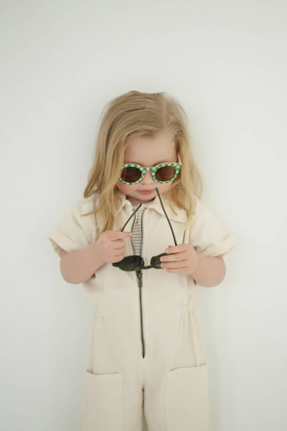 Checkered Kids Sunglasses