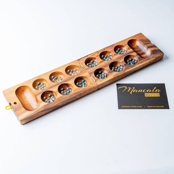 Mancala Mangowood Game Set