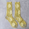 Vintage Glitter Flower Socks