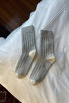 Classic Cashmere Socks: Fawn