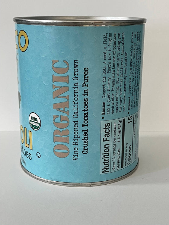 Bianco DiNapoli 28oz  Organic Crushed & Pureed Tomatoes