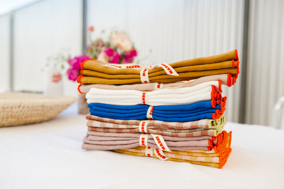 Linen Cloth Napkins - MADRE