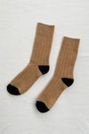 Classic Cashmere Socks: Fawn