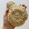 Round sisal scrubber