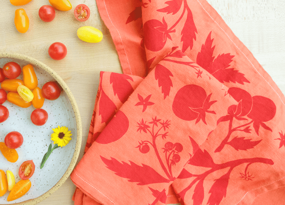 Tomato Tea Towel