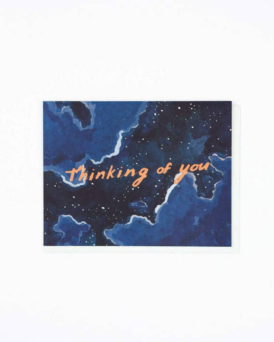 Thinking of You Night Sky Card - Small Adventure