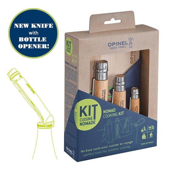 Nomad Kit with Bottler Opener Knife