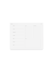  Weekly Task Pad, Appointed