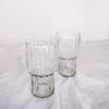 Ribbed Recycled Glassware